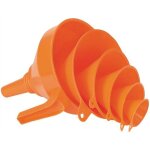 Pressol - jeu d'entonnoirs 6 pices 50, 75, 100, 120, 150, 160 mm - 02 372 043