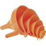 Pressol - jeu d'entonnoirs 6 pices 50, 75, 100, 120, 150, 160 mm - 02 372 043