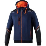 Sparco - 02414bmaf sweat - shirt de travail � capuche tech full zip colorado bleu l