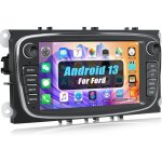 [1 + 32g] android 13 autoradio avec navi pour ford focus mk2 mondeo cmax galaxy smax kuga, 7 pouces �cran ...