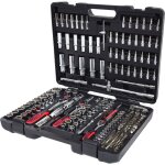 1 / 4  + 3 / 8  + 1 / 2  chromeplus coffret de douilles, 195 pices