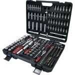 1 / 4' + 3 / 8' + 1 / 2' coffret de douilles, 195 pices