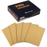 1 / 4 feuille feuille de papier sabl� 25pcs premium sand paper 80 feuilles de pon�age 5. 5  x 4. 5  papier ...