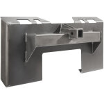 Mophorn - 1 / 4'plaque d'attachement pour skid steer - plaque de montage avec récepteur d'attelage de ... Mophorn - 1 / 4'plaque d'attachement pour skid steer - plaque de montage avec récepteur d'attelage de ...