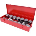 1' coffret de douilles, 21 pcs