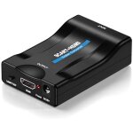 1 convertisseur tension peritel vers hdmi, 1080p, adaptateur vid�o audio haute d�finition pour tv hd, ...