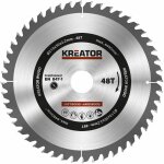Kreator - 1 lame de scie circulaire 254 mm 3, 0 mm 80 dents - alsage 30 mm