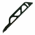 1 lame de scie sabre / 280mm pas 12, 5mm brique / parpaing / beton cellulaire - leman