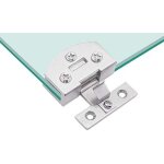 1 paire de charni�re de porte en verre armoire vitrine armoire � vin clip charni�re de porte pi�ces de ...