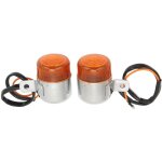 Jeffergarden 1 paire de clignotants de moto 6v, élégants et robustes, haute luminosité, indicateurs de ... Jeffergarden 1 paire de clignotants de moto 6v, élégants et robustes, haute luminosité, indicateurs de ...