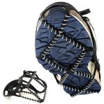 1 paire de crampons antidrapants universels antidrapants pour chaussures de neige - dispositif de traction ...