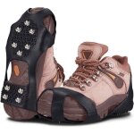 1 paire crampons pointes crampons antid�rapants chaussures anti - slip crampons de neige avec 10 clous ...