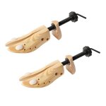 1 paire de embauchoirs en bois  chaussures, civire  chaussures en bois de pin amliore civire  ...