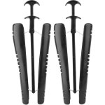 1 paire d'embauchoirs  chaussures en plastique avec poigne en h