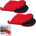 1 paire gant four anti chaleur (19. 5x15. 5 cm), r�sistant � la chaleur de 260� gant de cuisine four, ...