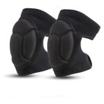1 paire de genouillères de travail, genouillères de jardin de protection noires genouillères antidérapantes, ... 1 paire de genouillères de travail, genouillères de jardin de protection noires genouillères antidérapantes, ...