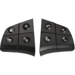 Decdeal - 1 paire pour mercedes - benz classe ml w164 interrupteur volant classe b w245 interrupteur ...