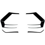 1 paire pour vw golf 7 gti r gtd 2012 2013 2014 2015 noir s�parat de pare - chocs arri�re canard auto ...