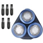 1 paquet t�te de rechange compatible avec les rasoirs �lectriques philips s�rie 5000 s5079 s5079 s5082 ...