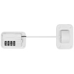1 pc (blanc)serrure pour réfrigérateur, 1 pièce mini serrure de réfrigérateur avec mots de passe numériques, ... 1 pc (blanc)serrure pour réfrigérateur, 1 pièce mini serrure de réfrigérateur avec mots de passe numériques, ...