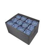 1 pc) organisateur de garde - robe gris, organisateur de v�tements � 12 compartiments pour v�tements, ...