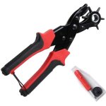 1 pcs 2 - 4. 5 mm perforatrice rond avec 6 tailles de poin�on, tournant professional pince trou ceinture ...