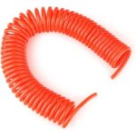1 pi�ce 10 x 6. 5mm tuyau pneumatique recoil, 6m tuyau rouge � ressort spiral�, outils pneumatiques