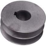 1 pi�ce diam�tre 72mm trou 24mm acier machine de d�coupe pi�ces courroie de poulie de fonte poulie moteur ...