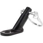 1 pi�ce en acier v�lo barre d'attelage v�lo adaptateur connecteur v�lo barre de remorquage pour remorque ...