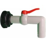 1 pi�ce adaptateur robinet ibc, raccord filet� 60 mm pour cuve 1000 l, embout sortie 32 mm, jardinage ...
