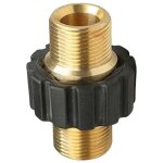 1 pi�ce buse raccord adaptateur haute pression, en laiton m22 x 1, 5 mm, pour nettoyeurs k�rcher et autres ...