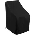 1 pi�ce housse chaise jardin, imperm�able et anti - d�chirure, housse chaise ext�rieure avec cordon �lastique ...