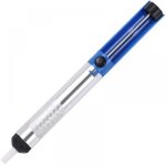 1 pi�ces outils de pompe � dessouder � ventouse � souder en aluminium, bleu