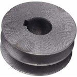 1 pi�ce de poulie de fonte en acier pour machine de d�coupe, diam�tre 72 mm, trou de 24 mm, poulie de ...