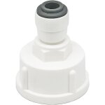 1 pices raccord tuyau eau frigo connecteur rapide 1 / 4  converti en femelle 3 / 4? double joint connecteurs ...