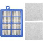 1 pi�ces s�ries le filtre hepa + 2 en coton moteur convient pour efh12w aef12w fc8031 el012w fc9080 fc9088 ...