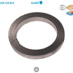 1 rouleau de 50 m�tres lame scie � ruban en acier tremp� flexback 10x0, 5 4tpi - leman