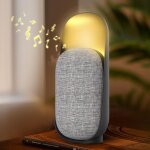 En 1 veilleuse, haut - parleur bluetooth et machine � bruit blanc pour b�b� - rechargeable pour enfants, ...