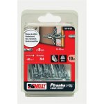 10 chevilles m�talliques � expansion � 4 x 33 mm avec vis m4 molly m14106 - xj
