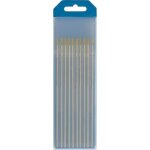 10 électrodes tungstène wl15 Ø 3, 2 - or 10 électrodes tungstène wl15 Ø 3, 2 - or