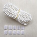 10 mtres de chane de store avec 10 connecteurs, cordon pour store  enrouleur vnitien vertical, pices ...