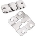 (s)10 paires crochet pour cadre photo, connecteur de meubles support de montage encastr, mural cintre ...