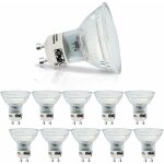 10 pcs ampoules led gu10 blanc chaud 4w - par16 spot encastrable angle de faisceau 120 clairage 3000k ...