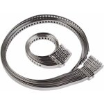 10 pcs collier soufflet cardan, pince de joint homocin�tique d'arbre � cardan collier de serrage en acier ...