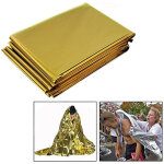 10 pcs couverture de survie, couvertures thermiques survie couverture de sauvetage couverture soleil ...