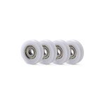 10 pcs ou nylon en plastique intgr 608 roulements billes de gorge 6 30 10mm poulie de guidage