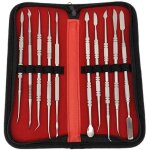 10 pcs outils de sculpture � la cire en acier inoxydable - pour sculpter la cire et l'argile