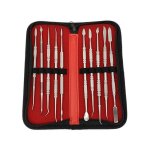 10 pcs outils de sculpture  la cire en acier inoxydable - pour sculpter la cire et l'argile