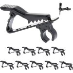 10 pcs pince � cravate agrafe amovible micro - cravate pour microphone mini clip de microphone clip de ...