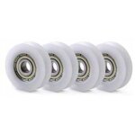 10 pcs u nylon en plastique int�gr� 608 roulements � billes de gorge 8 30 10mm poulie de guidage